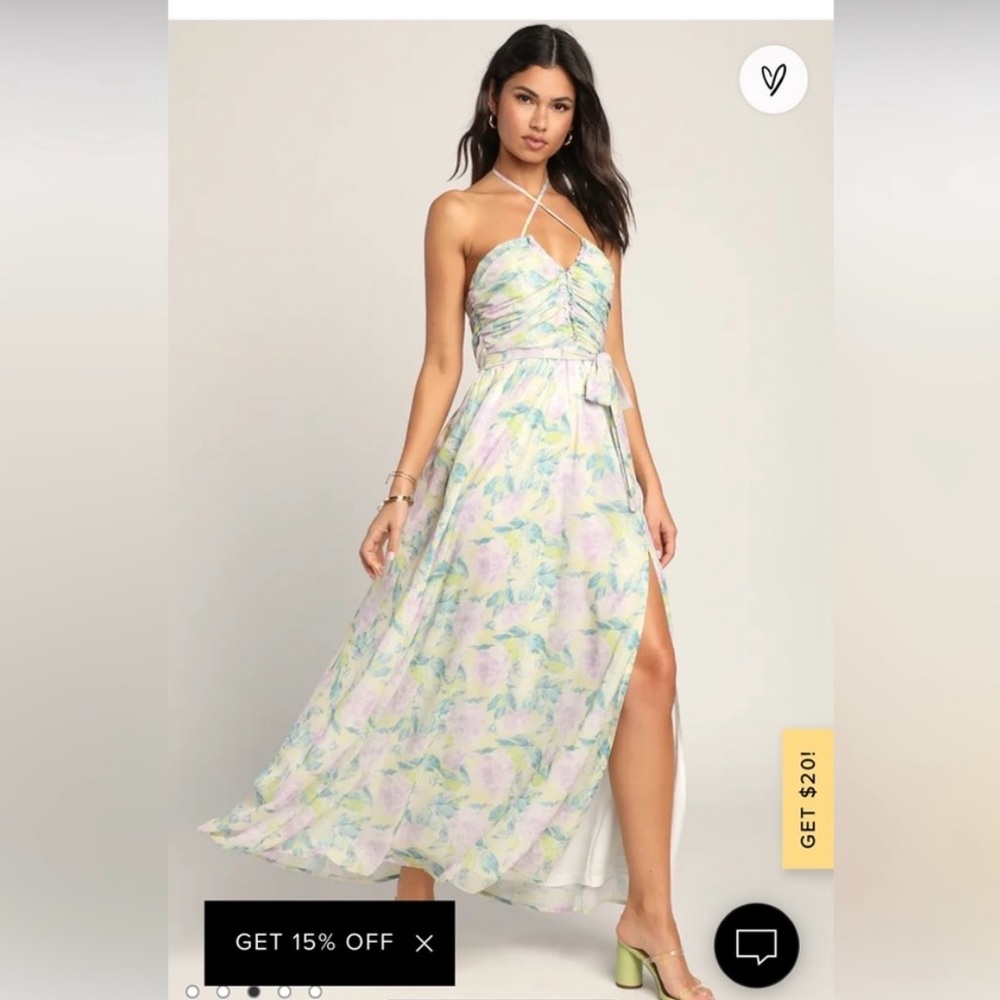 Floral maxi dress